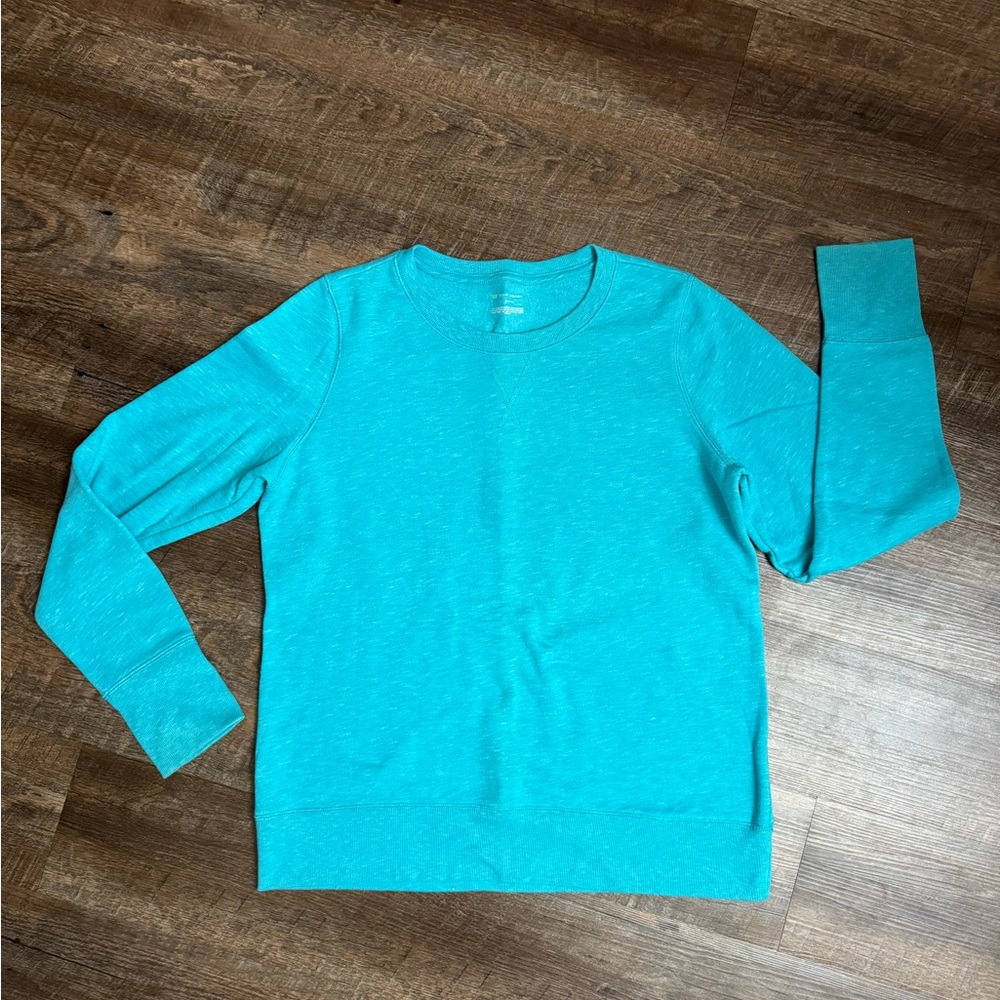 Tek Gear Turquoise Crew Neck Sweatshirt